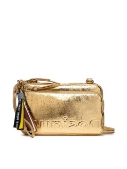 Desigual Γυναίκες Τσάντες Χιαστί Τσάντα 22WAYP13 Χρυσό