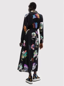 Desigual Γυναίκες Φορέματα σε Στυλ Πουκάμισο & Σεμιζιέ Φόρεμα πουκάμισο Kassandra 22WWVW74 Μαύρο Relaxed Fit 9 Desigual Γυναίκες Φορέματα σε Στυλ Πουκάμισο & Σεμιζιέ Φόρεμα πουκάμισο Kassandra 22WWVW74 Μαύρο Relaxed Fit -Εξοδος Desigual Κατάστημα unnamed file 3064