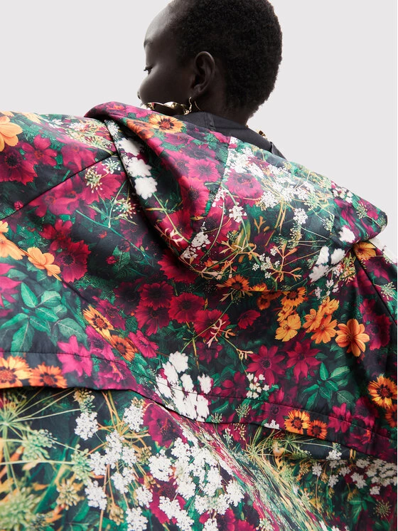 Desigual Γυναίκες Πόντσο Ivy 22WAIA08 Ροζ Relaxed Fit 6 Desigual Γυναίκες Πόντσο Ivy 22WAIA08 Ροζ Relaxed Fit - Image 4