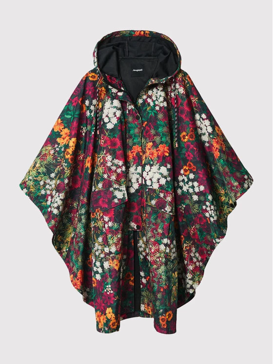 Desigual Γυναίκες Πόντσο Ivy 22WAIA08 Ροζ Relaxed Fit 7 Desigual Γυναίκες Πόντσο Ivy 22WAIA08 Ροζ Relaxed Fit - Image 5