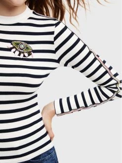 Desigual Γυναίκες Μπλουζάκια Μπλουζάκι Lima 22WWTKA1 Έγχρωμο Regular Fit -Εξοδος Desigual Κατάστημα unnamed file 3090