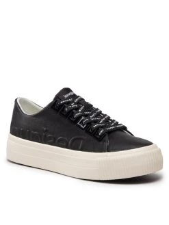 Desigual Γυναίκες Αθλητικά 22WSKP37 Μαύρο