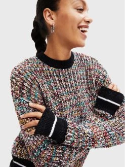 Desigual Γυναίκες Πουλόβερ Dua 22WWJF05 Έγχρωμο Loose Fit -Εξοδος Desigual Κατάστημα unnamed file 312