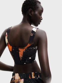 Desigual Γυναίκες Tops Τοπ Carmin 22WWTK06 Έγχρωμο Slim Fit -Εξοδος Desigual Κατάστημα unnamed file 3126