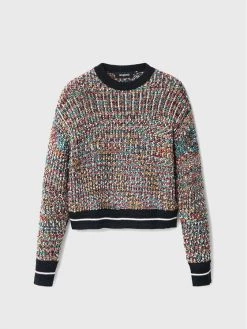 Desigual Γυναίκες Πουλόβερ Dua 22WWJF05 Έγχρωμο Loose Fit -Εξοδος Desigual Κατάστημα unnamed file 313