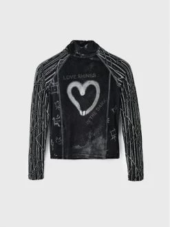 Desigual Γυναίκες Μπλουζάκια Μπλουζάκι Core 22WWTKAA Μαύρο Regular Fit -Εξοδος Desigual Κατάστημα unnamed file 3142