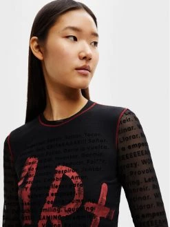 Desigual Γυναίκες Μπλουζάκια Μπλουζάκι Prue 22WWTK75 Μαύρο Regular Fit 10 Desigual Γυναίκες Μπλουζάκια Μπλουζάκι Prue 22WWTK75 Μαύρο Regular Fit -Εξοδος Desigual Κατάστημα unnamed file 3146