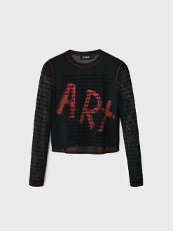 Desigual Γυναίκες Μπλουζάκια Μπλουζάκι Prue 22WWTK75 Μαύρο Regular Fit 11 Desigual Γυναίκες Μπλουζάκια Μπλουζάκι Prue 22WWTK75 Μαύρο Regular Fit -Εξοδος Desigual Κατάστημα unnamed file 3147