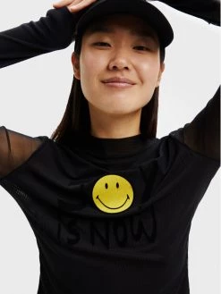 Desigual Γυναίκες Μπλουζάκια Μπλουζάκι SMILEY Ilusion 22WWTK38 Μαύρο Slim Fit 10 Desigual Γυναίκες Μπλουζάκια Μπλουζάκι SMILEY Ilusion 22WWTK38 Μαύρο Slim Fit -Εξοδος Desigual Κατάστημα unnamed file 3151