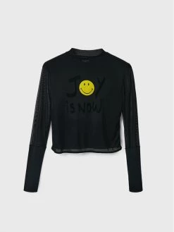 Desigual Γυναίκες Μπλουζάκια Μπλουζάκι SMILEY Ilusion 22WWTK38 Μαύρο Slim Fit 11 Desigual Γυναίκες Μπλουζάκια Μπλουζάκι SMILEY Ilusion 22WWTK38 Μαύρο Slim Fit -Εξοδος Desigual Κατάστημα unnamed file 3152