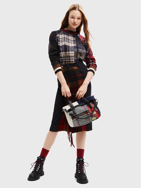 Desigual Γυναίκες Φούστες Pencil Φούστα τζιν Dora 22WWFD18 Μαύρο Slim Fit 4 Desigual Γυναίκες Φούστες Pencil Φούστα τζιν Dora 22WWFD18 Μαύρο Slim Fit - Image 2