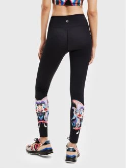 Desigual Γυναίκες Κολάν MONSIEUR CHRISTIAN LACROIX 22WWKK14 Μαύρο Slim Fit -Εξοδος Desigual Κατάστημα unnamed file 3180