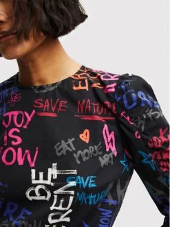 Desigual Γυναίκες Μπλουζάκια Μπλουζάκι 22WWBW03 Μαύρο Regular Fit 10 Desigual Γυναίκες Μπλουζάκια Μπλουζάκι 22WWBW03 Μαύρο Regular Fit -Εξοδος Desigual Κατάστημα unnamed file 3212