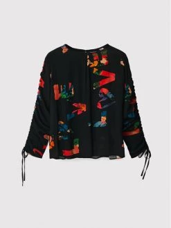 Desigual Γυναίκες Μπλουζάκια Μπλουζάκι Graphic Love 22WWBW11 Μαύρο Regular Fit -Εξοδος Desigual Κατάστημα unnamed file 3218