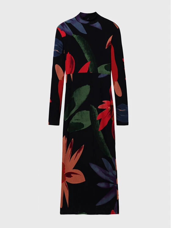 Desigual Γυναίκες Καθημερινά Φορέματα Φόρεμα καθημερινό Grandflower 22WWVK07 Έγχρωμο Slim Fit 7 Desigual Γυναίκες Καθημερινά Φορέματα Φόρεμα καθημερινό Grandflower 22WWVK07 Έγχρωμο Slim Fit - Image 5