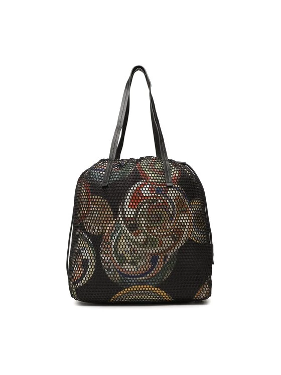 Desigual Γυναίκες Τσάντες Πουγκί Τσάντα 22WAXA51 Μαύρο 6 Desigual Γυναίκες Τσάντες Πουγκί Τσάντα 22WAXA51 Μαύρο - Image 4