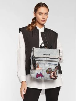 Desigual Γυναίκες Πόλης Σακίδιο 22WAKD01 Μπλε -Εξοδος Desigual Κατάστημα unnamed file 3286