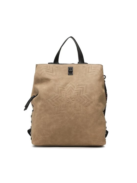 Desigual Γυναίκες Πόλης Σακίδιο 22WAKP12 Καφέ 3 Desigual Γυναίκες Πόλης Σακίδιο 22WAKP12 Καφέ