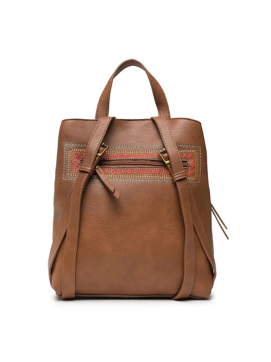 Desigual Γυναίκες Πόλης Σακίδιο 22WAKP32 Καφέ 6 Desigual Γυναίκες Πόλης Σακίδιο 22WAKP32 Καφέ - Image 4