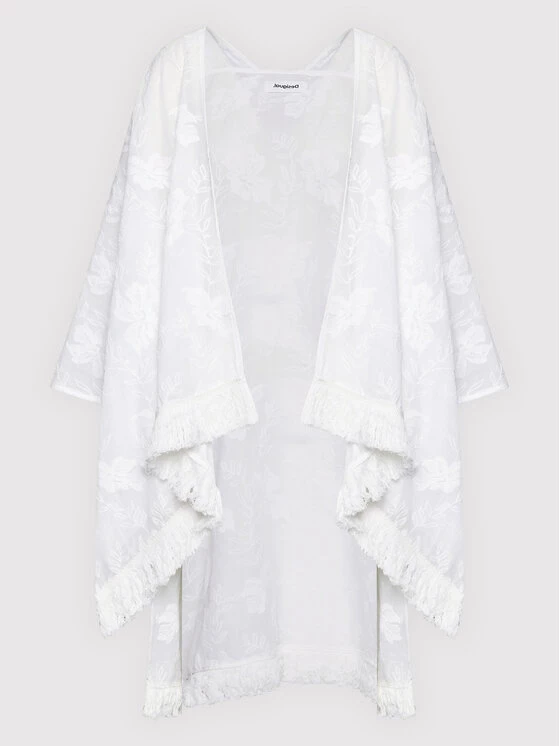 Desigual Γυναίκες Ρούχα Παραλίας Παρεό Clara 22SAWA56 Λευκό Relaxed Fit 7 Desigual Γυναίκες Ρούχα Παραλίας Παρεό Clara 22SAWA56 Λευκό Relaxed Fit - Image 5