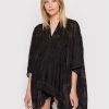 Desigual Γυναίκες Ρούχα Παραλίας Πόντσο Clara 22SAWA56 Μαύρο Regular Fit -Εξοδος Desigual Κατάστημα unnamed file 3375