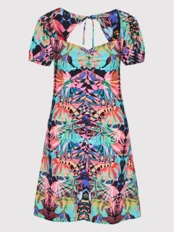Desigual Γυναίκες Καλοκαιρινά Φορέματα Φόρεμα καλοκαιρινό Altaira 22SWVW65 Έγχρωμο Slim Fit -Εξοδος Desigual Κατάστημα unnamed file 3384