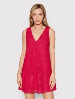 Desigual Γυναίκες Καθημερινά Φορέματα Φόρεμα καθημερινό Hamburgo 22SWVW25 Ροζ Regular Fit