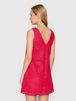 Desigual Γυναίκες Καθημερινά Φορέματα Φόρεμα καθημερινό Hamburgo 22SWVW25 Ροζ Regular Fit -Εξοδος Desigual Κατάστημα unnamed file 3387