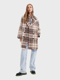 Desigual Γυναίκες Μεταβατικά Παλτά Παλτό μεταβατικό Duke 22WWEWB0 Έγχρωμο Regular Fit