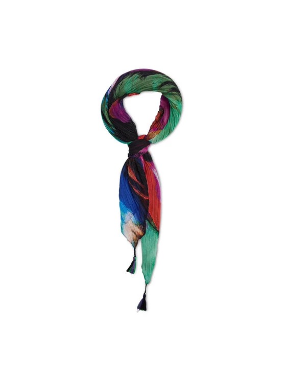 Desigual Γυναίκες Κασκόλ Πασμίνα 22SAWA05 Μαύρο 3 Desigual Γυναίκες Κασκόλ Πασμίνα 22SAWA05 Μαύρο