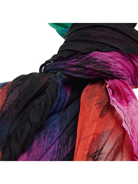 Desigual Γυναίκες Κασκόλ Πασμίνα 22SAWA05 Μαύρο 4 Desigual Γυναίκες Κασκόλ Πασμίνα 22SAWA05 Μαύρο - Image 2