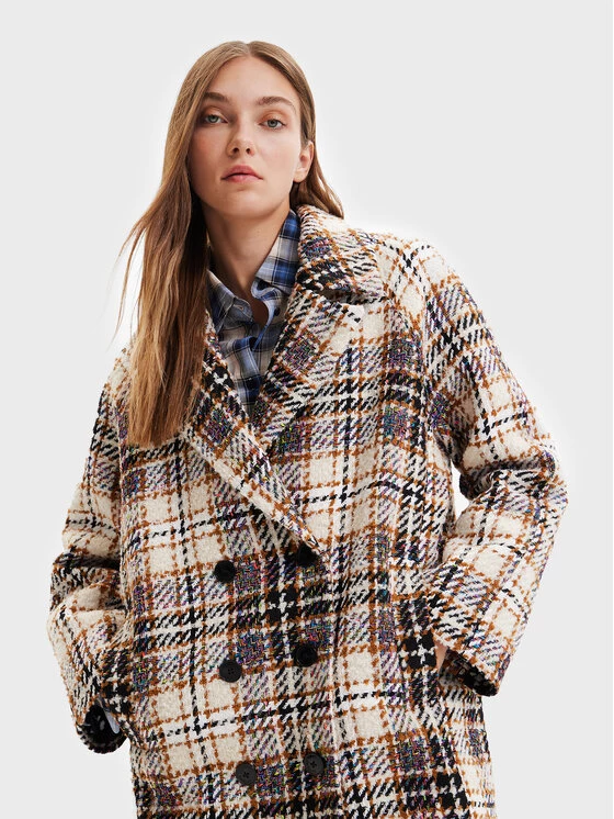 Desigual Γυναίκες Μεταβατικά Παλτά Παλτό μεταβατικό Duke 22WWEWB0 Έγχρωμο Regular Fit 6 Desigual Γυναίκες Μεταβατικά Παλτά Παλτό μεταβατικό Duke 22WWEWB0 Έγχρωμο Regular Fit - Image 4