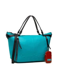 Desigual Γυναίκες Τσάντες Shoppers Τσάντα 22SAXPAC Πράσινο -Εξοδος Desigual Κατάστημα unnamed file 3490