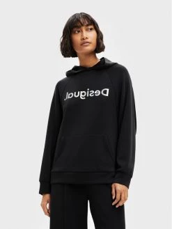 Desigual Γυναίκες Μπλούζες Μπλούζα Plata 22WWSK17 Μαύρο Oversize