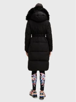 Desigual Γυναίκες Χειμωνιάτικα Μπουφάν Μπουφάν πουπουλένιο Noruega 22WWEWAE Μαύρο Regular Fit -Εξοδος Desigual Κατάστημα unnamed file 351