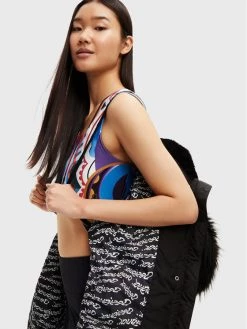 Desigual Γυναίκες Χειμωνιάτικα Μπουφάν Μπουφάν πουπουλένιο Noruega 22WWEWAE Μαύρο Regular Fit -Εξοδος Desigual Κατάστημα unnamed file 352