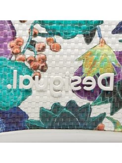 Desigual Γυναίκες Τσάντες Shoppers Τσάντα 22SAXP91 Λευκό -Εξοδος Desigual Κατάστημα unnamed file 3531