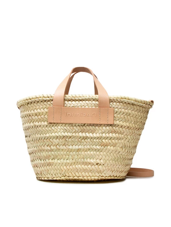 Desigual Γυναίκες Τσάντες Shoppers Τσάντα 22SAXO06 Μπεζ 3 Desigual Γυναίκες Τσάντες Shoppers Τσάντα 22SAXO06 Μπεζ