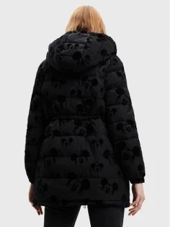 Desigual Γυναίκες Χειμωνιάτικα Μπουφάν Μπουφάν πουπουλένιο DISNEY 22WWEWAV Μαύρο Regular Fit -Εξοδος Desigual Κατάστημα unnamed file 361