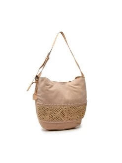 Desigual Γυναίκες Τσάντες με Χερούλι Τσάντα 22SAXL01 Μπεζ -Εξοδος Desigual Κατάστημα unnamed file 3621