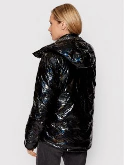 Desigual Γυναίκες Χειμωνιάτικα Μπουφάν Μπουφάν πουπουλένιο Sunlion 21WWEWBE Μαύρο Oversize -Εξοδος Desigual Κατάστημα unnamed file 366