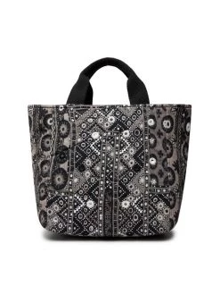 Desigual Γυναίκες Τσάντες με Χερούλι Τσάντα 22SAXA78 Γκρι -Εξοδος Desigual Κατάστημα unnamed file 3671