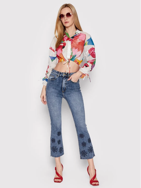 Desigual Γυναίκες Casual Πουκάμισα Πουκάμισο Kailua 22SWCW23 Έγχρωμο Regular Fit 4 Desigual Γυναίκες Casual Πουκάμισα Πουκάμισο Kailua 22SWCW23 Έγχρωμο Regular Fit - Image 2