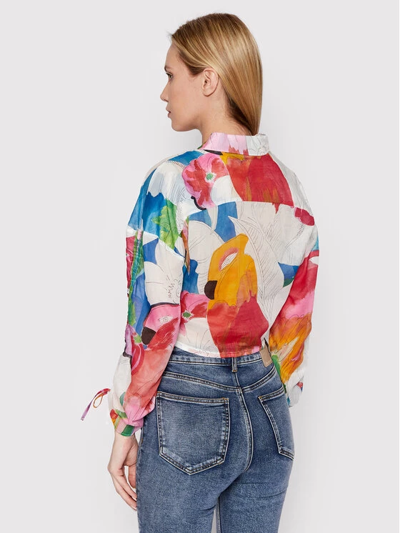 Desigual Γυναίκες Casual Πουκάμισα Πουκάμισο Kailua 22SWCW23 Έγχρωμο Regular Fit 5 Desigual Γυναίκες Casual Πουκάμισα Πουκάμισο Kailua 22SWCW23 Έγχρωμο Regular Fit - Image 3
