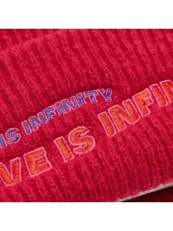 Desigual Γυναίκες Χειμωνιάτικοι Σκούφοι Σετ σκούφος και γάντια 21WAOA40 Ροζ -Εξοδος Desigual Κατάστημα unnamed file 3817