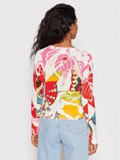 Desigual Γυναίκες Πουλόβερ MONSIEUR CHRISTIAN LACROIX La Rochelle 22SWJF69 Έγχρωμο Slim Fit -Εξοδος Desigual Κατάστημα unnamed file 3822