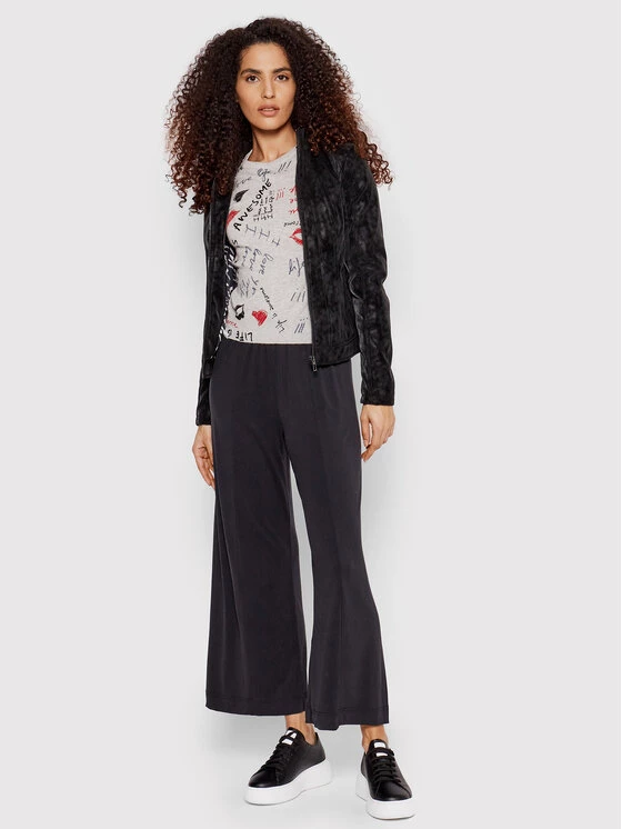 Desigual Γυναίκες Πουλόβερ Butset 22SWJF57 Γκρι Regular Fit 4 Desigual Γυναίκες Πουλόβερ Butset 22SWJF57 Γκρι Regular Fit - Image 2