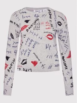 Desigual Γυναίκες Πουλόβερ Butset 22SWJF57 Γκρι Regular Fit 11 Desigual Γυναίκες Πουλόβερ Butset 22SWJF57 Γκρι Regular Fit -Εξοδος Desigual Κατάστημα unnamed file 3829