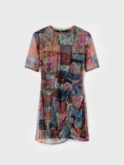 Desigual Γυναίκες Καθημερινά Φορέματα Φόρεμα καθημερινό Roma 22WWVK11 Έγχρωμο Slim Fit -Εξοδος Desigual Κατάστημα unnamed file 385