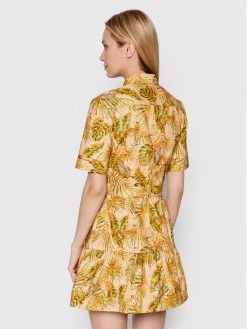 Desigual Γυναίκες Φορέματα σε Στυλ Πουκάμισο & Σεμιζιέ Φόρεμα πουκάμισο Safari 22SWVW67 Έγχρωμο Regular Fit -Εξοδος Desigual Κατάστημα unnamed file 3852